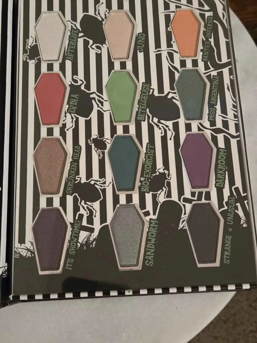 Beetlejuice Eyeshadow Pallete